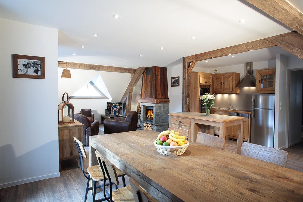 Chalet La Fedora - Appartements De Charme Vaujany Exterior foto